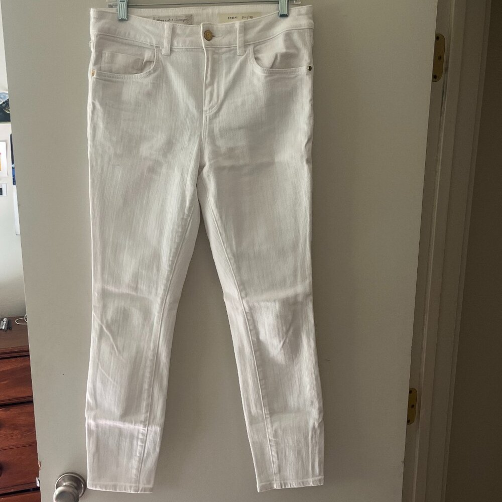 Pilcro White Ankle Jeans